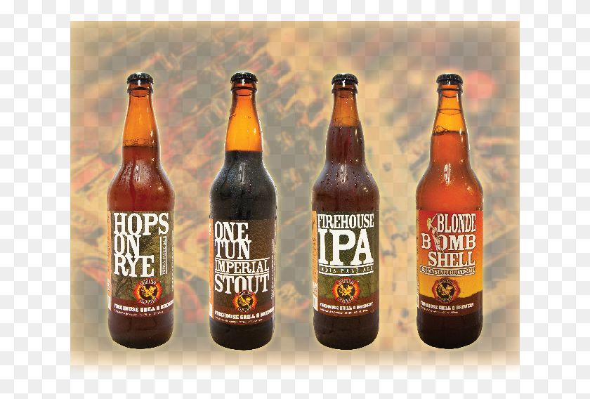 640x508 Our Bottled Beers Hops On Rye Firehouse Grill Amp Brewery, Beer, Alcohol, Beverage HD PNG Download
