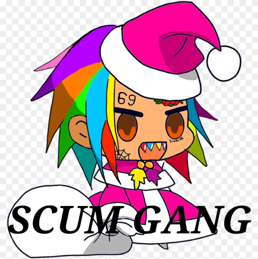 800x844 Our Boy Will Be Back Before Christmas 6ix9ine Cartoon, People, Person, Book, Comics Clipart PNG