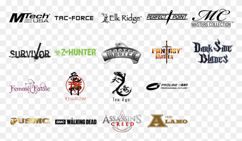 787x432 Our Brands Knife, Text, Symbol, Logo HD PNG Download