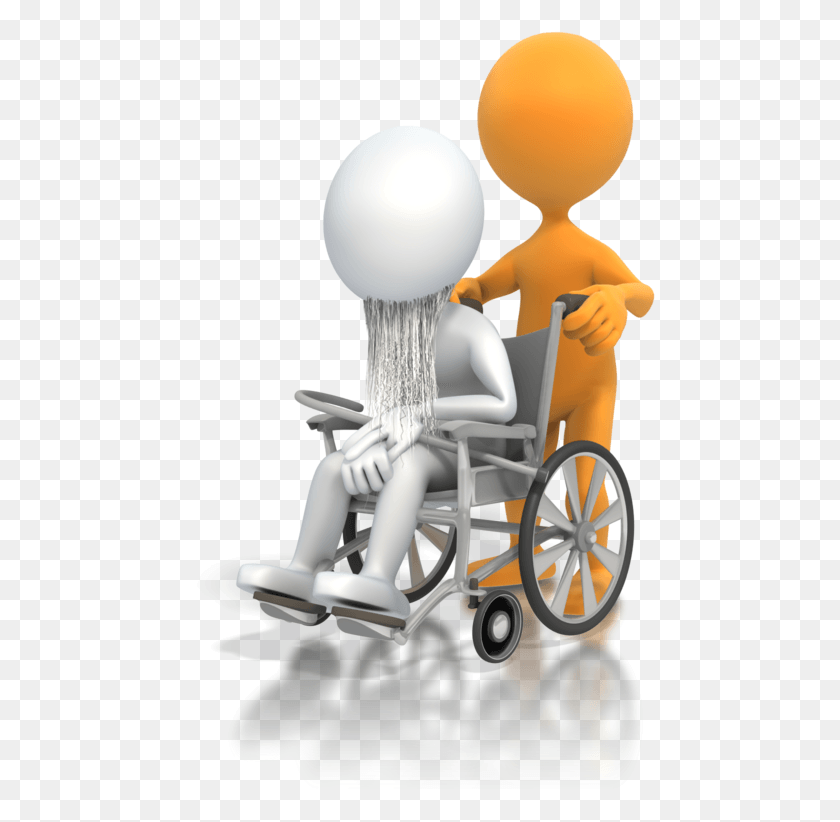 470x762 Our Caregiver Testimonials Stickman Wheelchair, Chair, Furniture, Wheel HD PNG Download