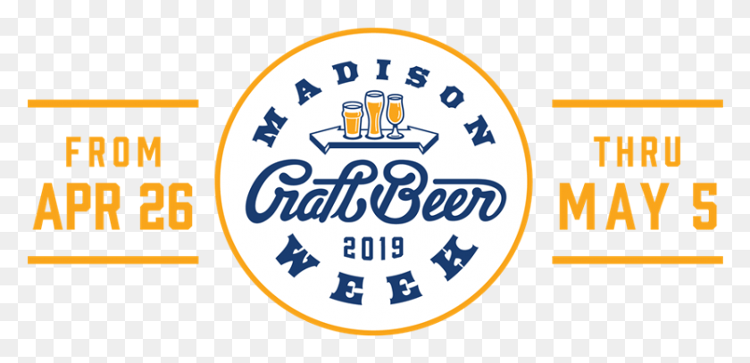 830x370 Descargar Png / La Semana De La Cerveza Artesanal Scramble Is Back Madison Craft Beer Week 2019, Logotipo, Símbolo, Marca Registrada Hd Png
