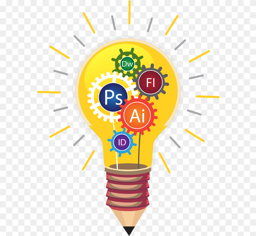 599x774 Our Creative Designers Are Versatile, Light, Lightbulb PNG