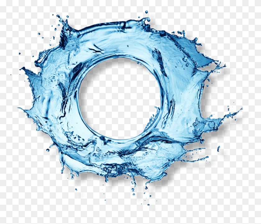 851x723 Our Drive Circulo De Agua, Hole HD PNG Download