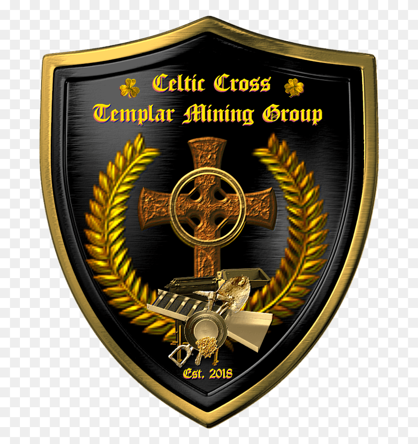 685x834 Our Evangelical Church Of The Celtic Cross Shield Emblem, Symbol, Logo, Trademark HD PNG Download