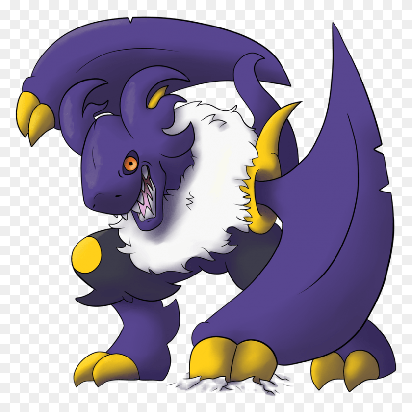 835x834 Our Goal Is To Redrawredesign All Of The Pokemon I Cartoon, Dragon, Helmet, Clothing HD PNG Download