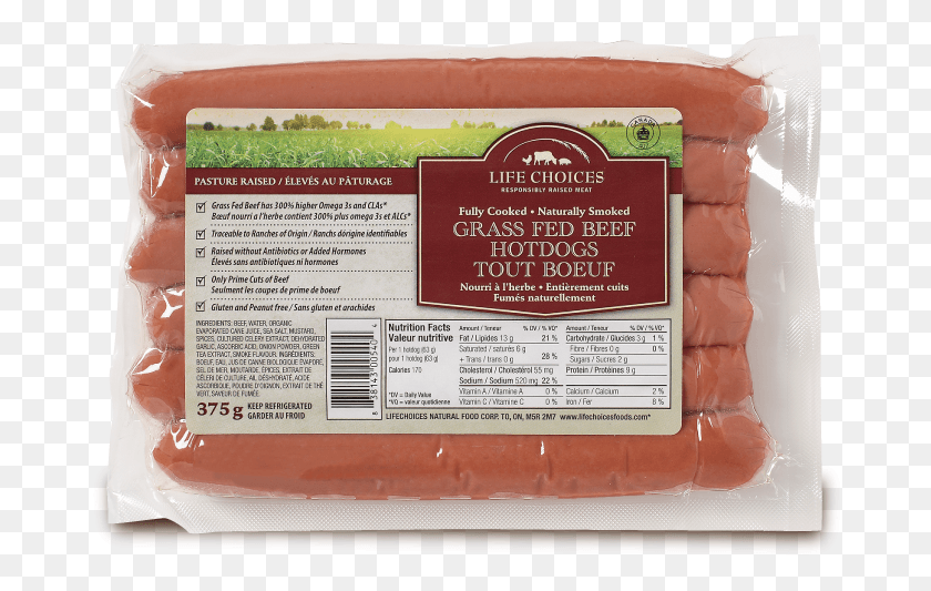 678x473 Our Grass Fed Beef Hot Dogs Are Made With Grass Fed Life Choices All Beef Hot Dogs, Food, Text, Menu HD PNG Download
