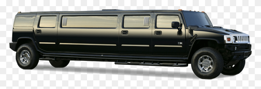1085x318 Our Limo Fleet Is Modern And Well Maintained Black Hummer H2 Limo, Van, Vehicle, Transportation HD PNG Download