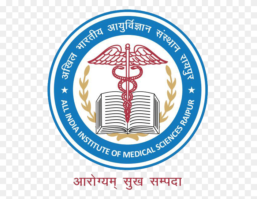 529x589 Our Logo All India Institute Of Medical Sciences Raipur, Symbol, Trademark, Badge HD PNG Download