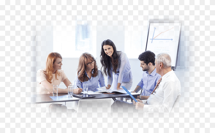 711x460 Our Management Professionals, Person, Sitting, Chair HD PNG Download