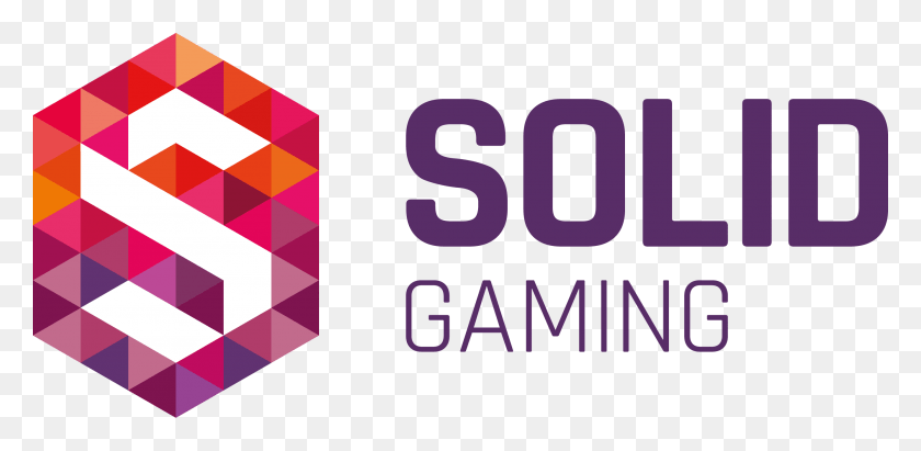 2672x1205 Our Partners Solid Gaming Logo, Text, Purple, Face HD PNG Download