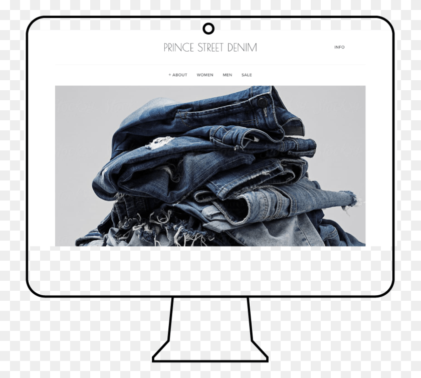 747x694 Our Premium Package Includes A Professionally Designed Jeans Pile, Pants, Clothing, Apparel HD PNG Download