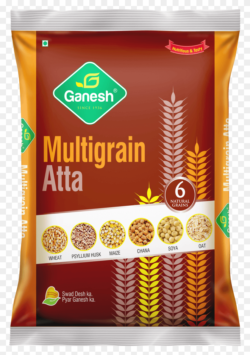 1308x1898 Our Products Ganesh Multigrain Atta Price List, Food, Label, Text HD PNG Download