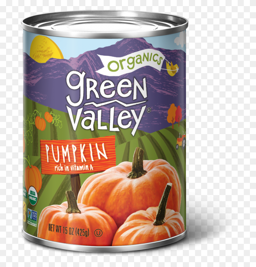 707x816 Our Pumpkin Green Valley Garbanzo Beans, Plant, Tin, Can HD PNG Download