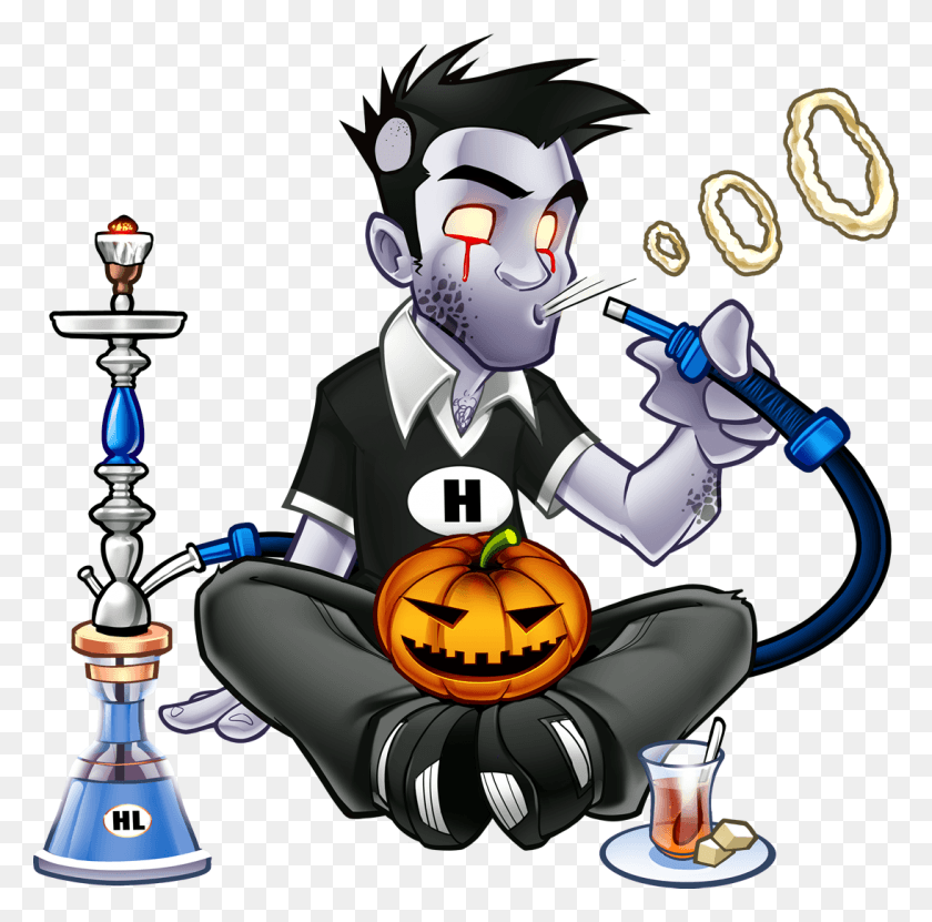 1093x1081 Our Reader Score Hookah Halloween, Toy, Plant, Glass HD PNG Download