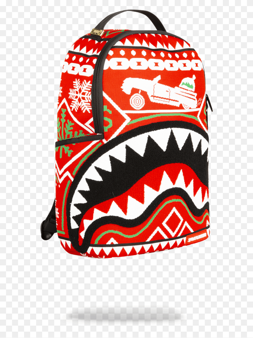 574x1061 Our Sharks In Paris Sprayground, Bag, Pattern, Sport HD PNG Download