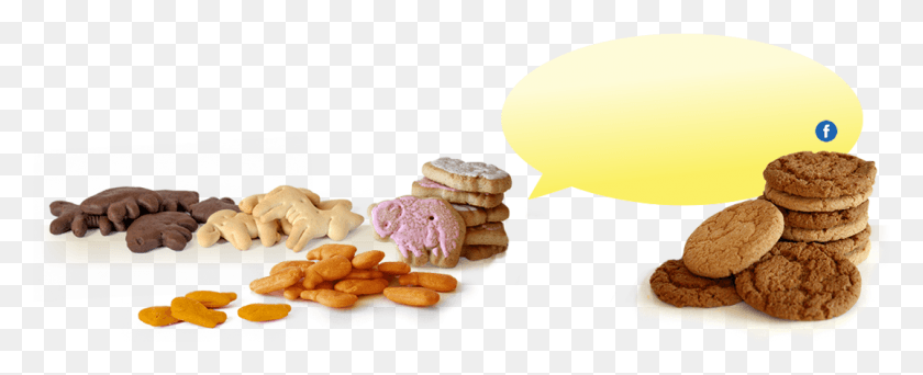 1076x390 Our Snacks Peanut Butter Cookie, Bread, Food, Cracker HD PNG Download