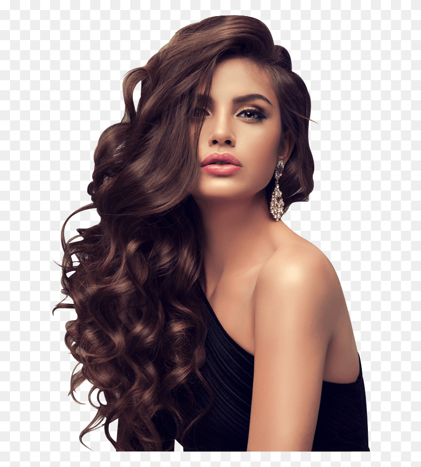 638x871 Our Staff Offers White Glove Treatment To All Of Long Wavy Hair Models, Face, Person, Human HD PNG Download