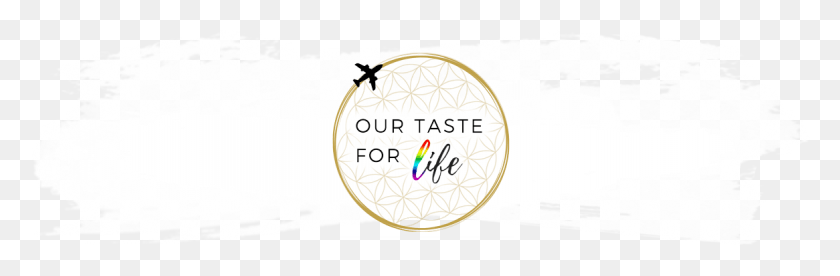 1166x324 Our Taste For Life Circle, Text, Word, Clock Tower HD PNG Download
