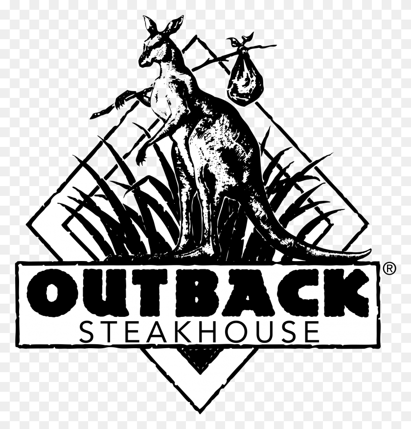 2091x2190 Descargar Png Outback Steakhouse Logo, Cartel, Publicidad, Texto Png