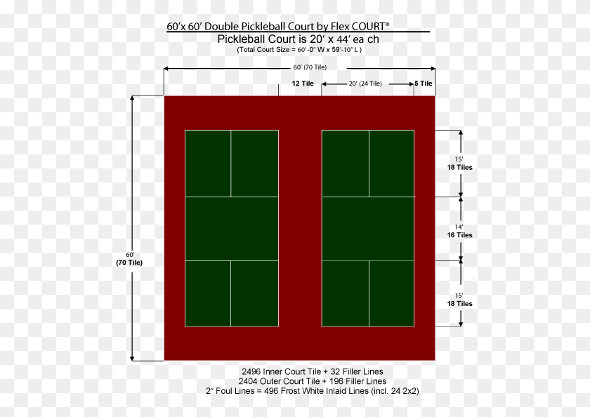 511x534 Outdoor Basketball Court Deluxe Backyard Basketball Tennis Court Layouts, Tennis Court, Sport, Sports HD PNG Download