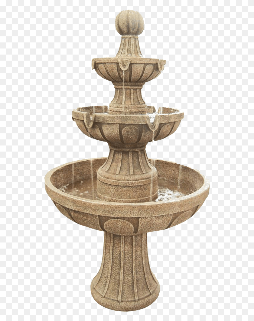 551x999 Outdoor Decor Fountains, Water, Fountain, Wedding Cake HD PNG Download