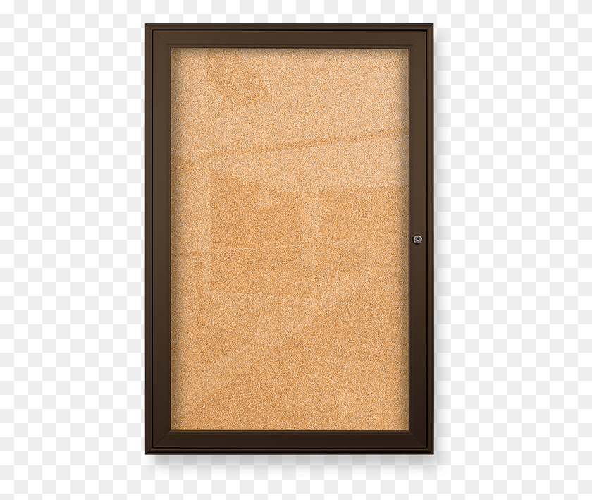445x649 Outdoor Enclosed Bb Cabinet 1 Door Front Coffee Cork Picture Frame, Home Decor, Rug, Electronics HD PNG Download