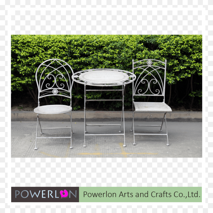 1000x1000 Outdoor Furniture Wrought Iron Garden Line Patio Set Folding Chair, Tabletop, Table, Coffee Table HD PNG Download