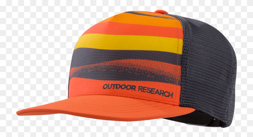 735x396 Outdoor Research Performance Trucker, Clothing, Apparel, Baseball Cap HD PNG Download