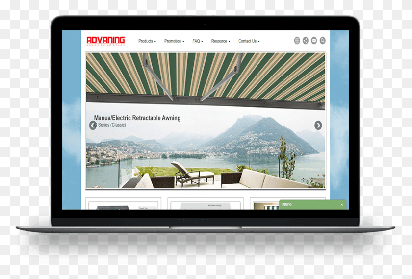 855x558 Outdoor Retractable Awnings Tablet Computer, Monitor, Screen, Electronics HD PNG Download