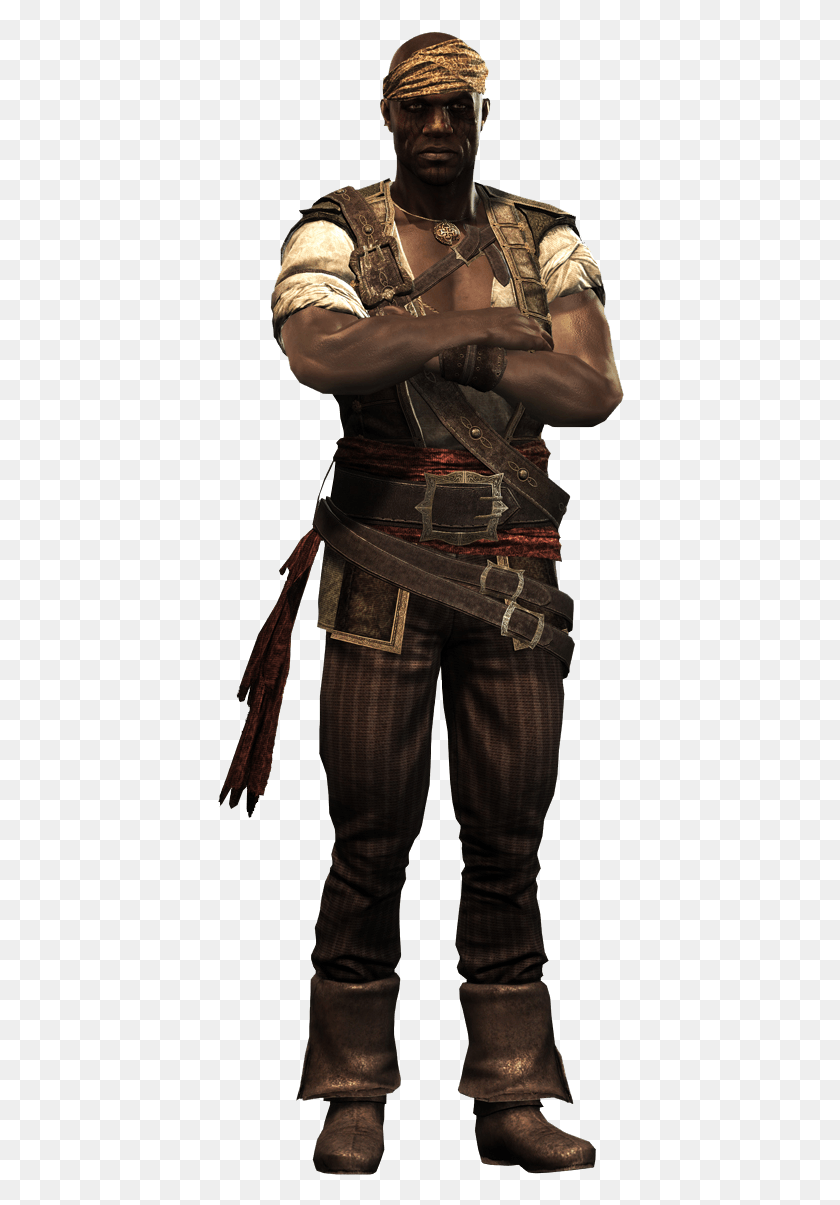 408x1145 Outfit Assassins Creed 4 Adewale, Person, Human, Clothing HD PNG Download