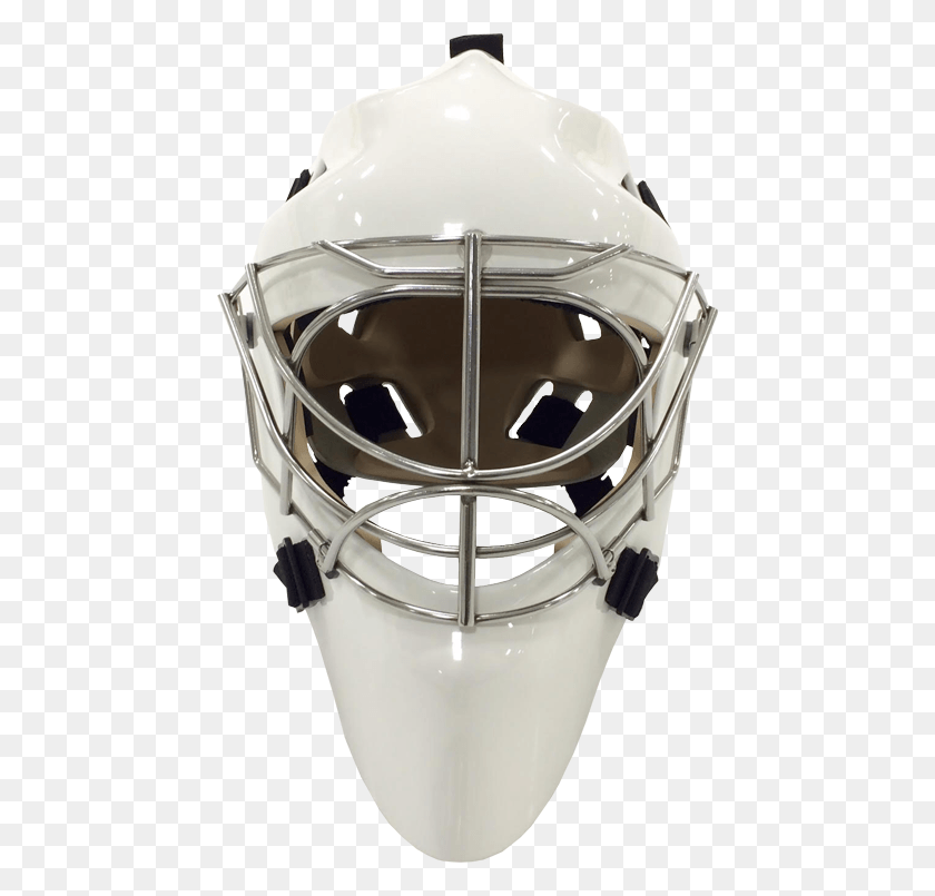 450x745 Outlaw Front Masked Goaltender Mask, Clothing, Apparel, Helmet HD PNG Download