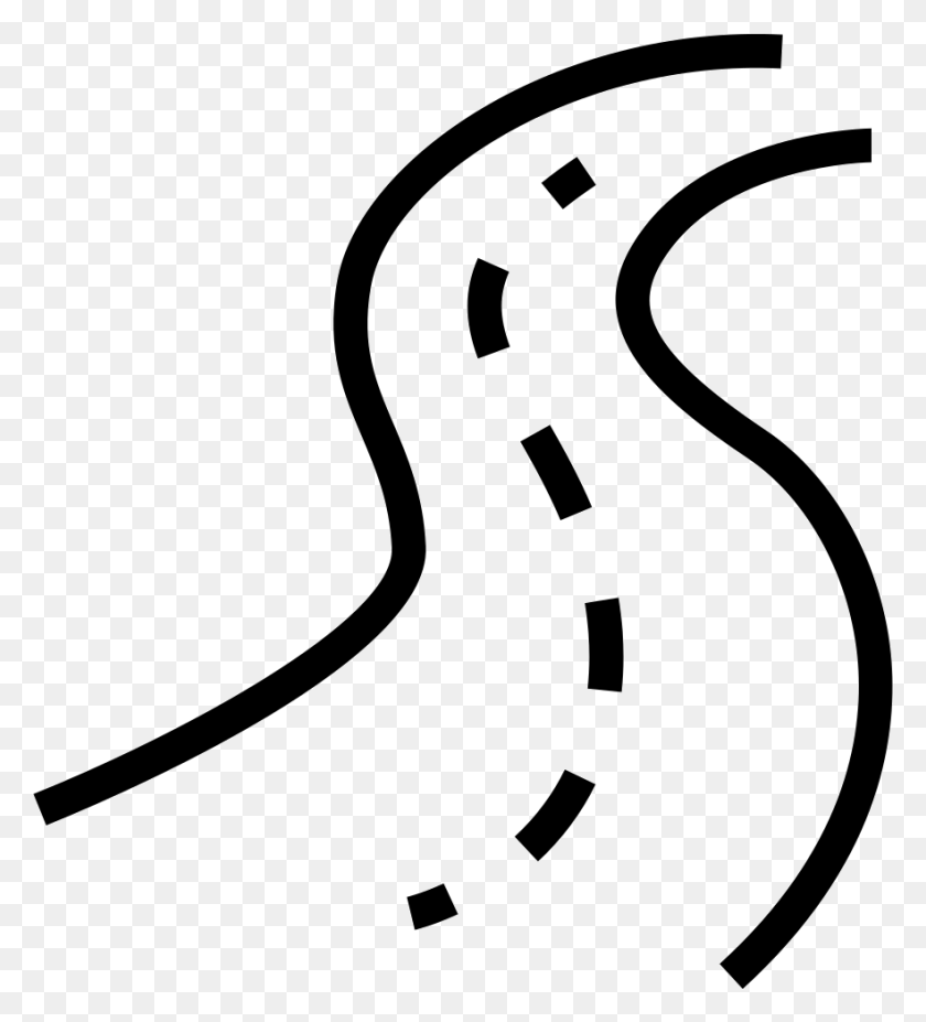 882x981 Outline Images Of Road, Number, Symbol, Text HD PNG Download