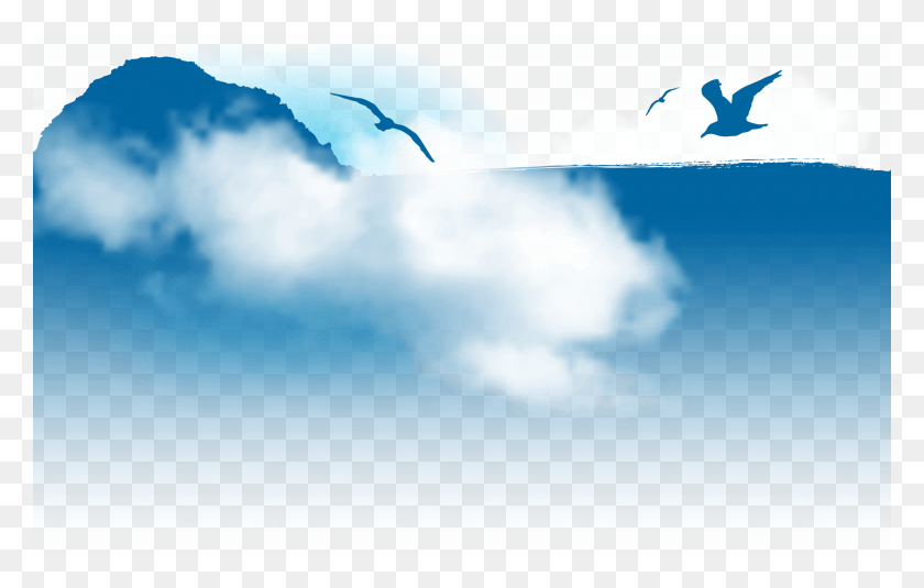 1920x1171 Наброски Скалы Морро И Летающих Чаек В Окружении Европейской Сельдевой Чайки, Природа, На Открытом Воздухе, Небо Hd Png Скачать