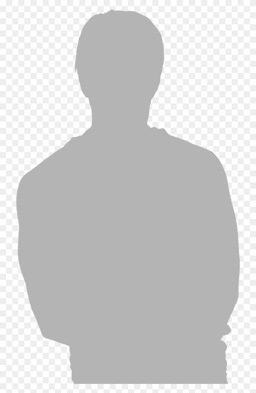 736x1232 Outline Silhouette, Back, Person HD PNG Download