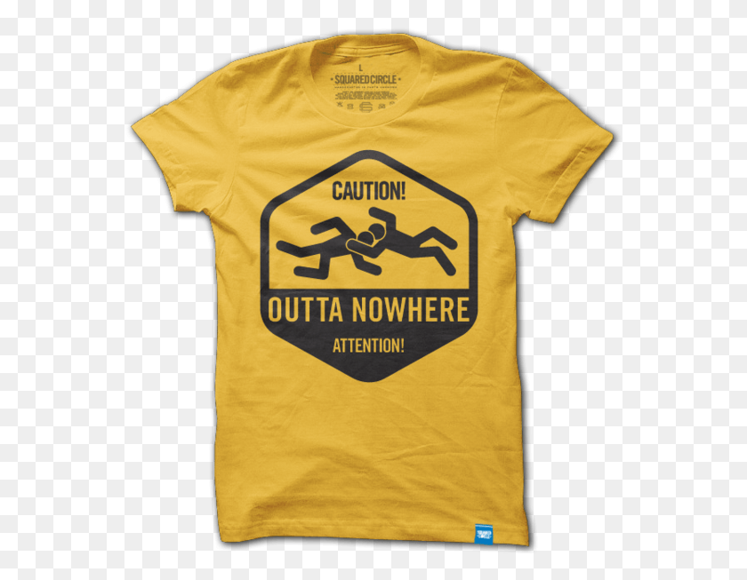 560x593 Outta Nowhere Mockup, Clothing, Apparel, T-shirt HD PNG Download