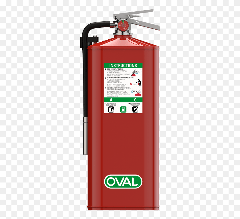 282x708 Oval Brand 10hlbx Lithium Ion Battery Fire Extinguisher Abc Dry Chemical, Machine, Gas Pump, Pump HD PNG Download