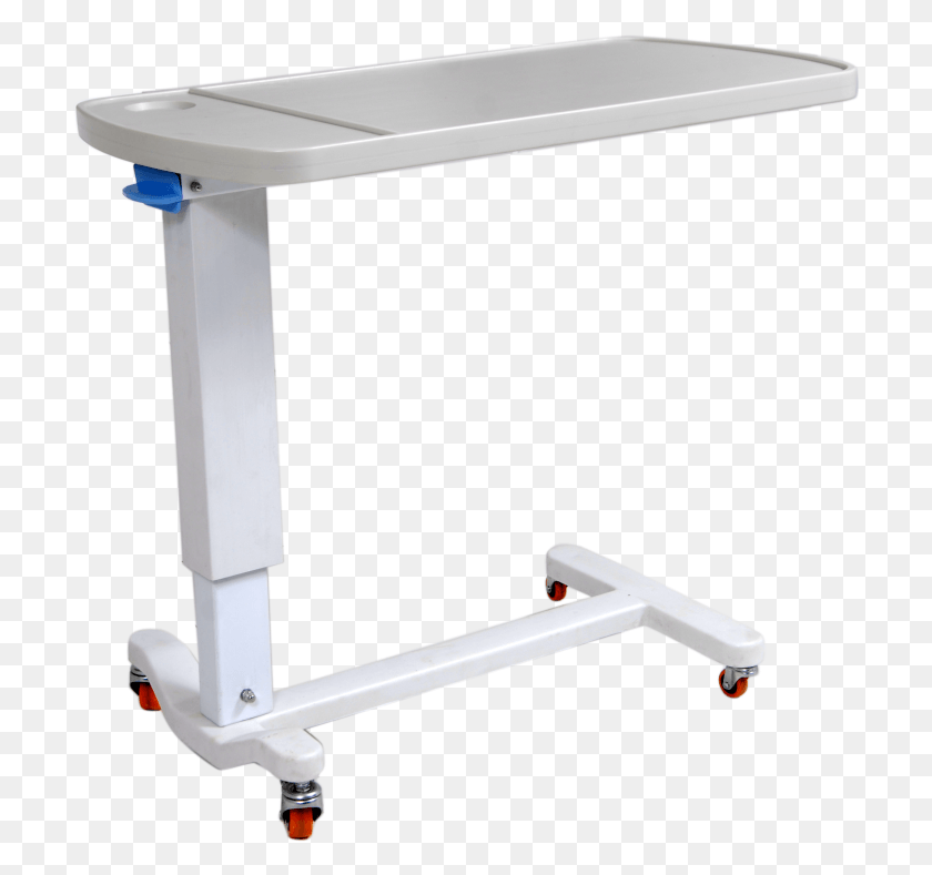 708x729 Over Bed Table Overbed Table Gas Spring, Sink Faucet, Stand, Shop Descargar Hd Png