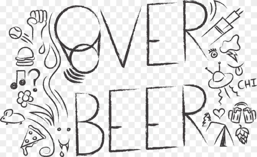 1000x613 Over Beer Doodle Revolution Dance Studio, Art, Face, Head, Person Clipart PNG