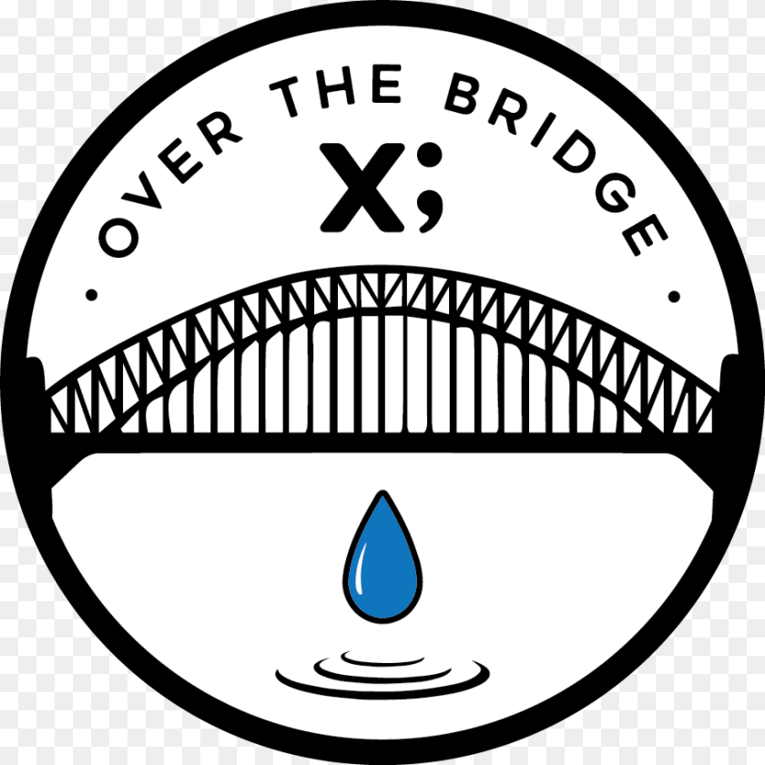 908x908 Over The Bridge Logo Black Outline, Arch, Architecture, Symbol, Hot Tub Clipart PNG