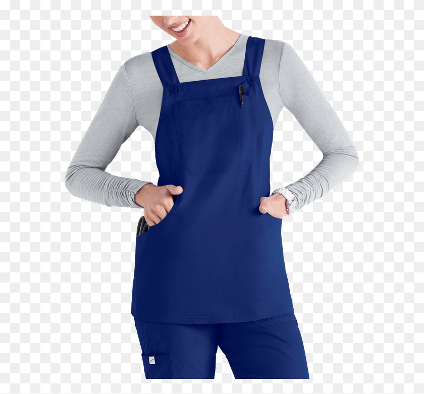 585x721 Overall Scrubs, Sleeve, Clothing, Apparel HD PNG Download
