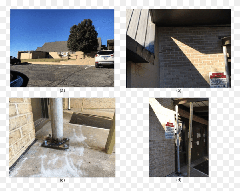 813x635 Overall View Of Sunnyside Elementary Architecture, Car, Building, Tree HD PNG Download