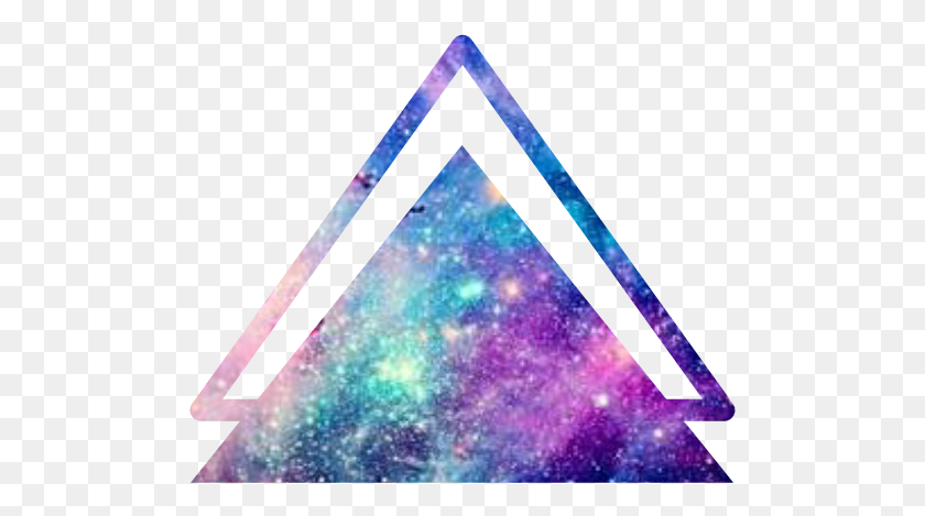 497x409 Overaly Galaxia Triangle HD PNG Download