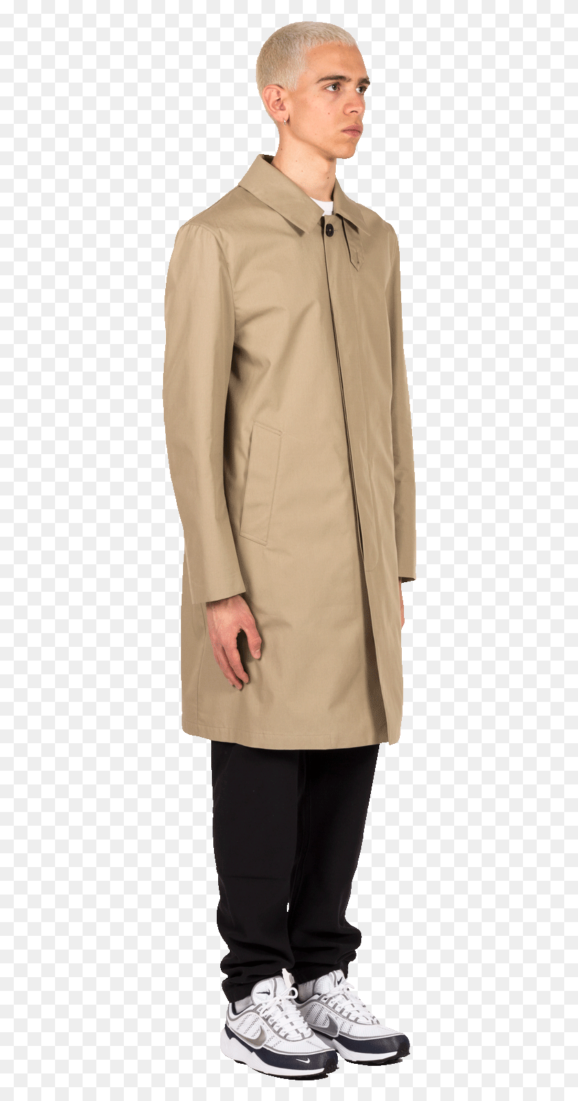 370x1540 Overcoat, Clothing, Apparel, Coat HD PNG Download