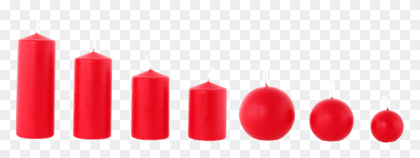 989x325 Overdipped Matt Pillar Candle 60x150mm Red Advent Candle, Cylinder HD PNG Download