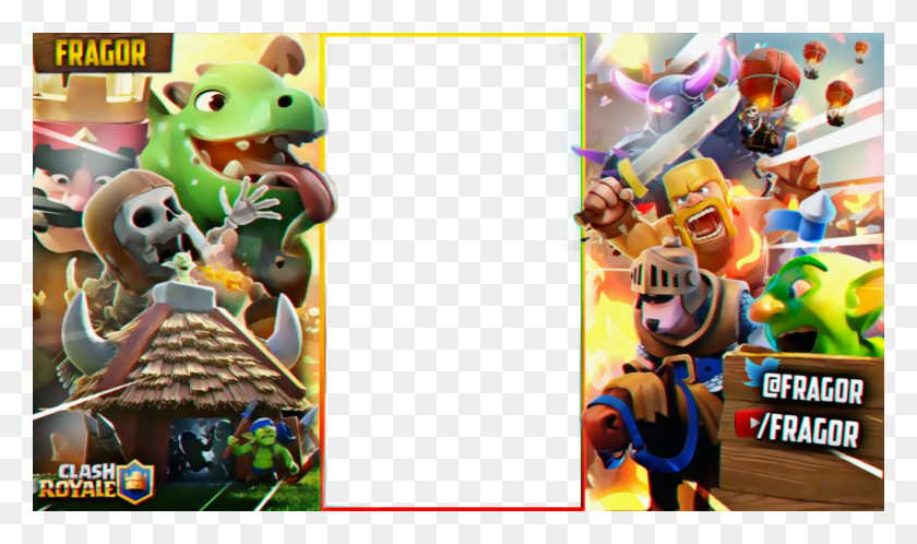 1024x576 Overlay Clash Royale Clash Royale Overlay, Toy, Person, Human HD PNG Download