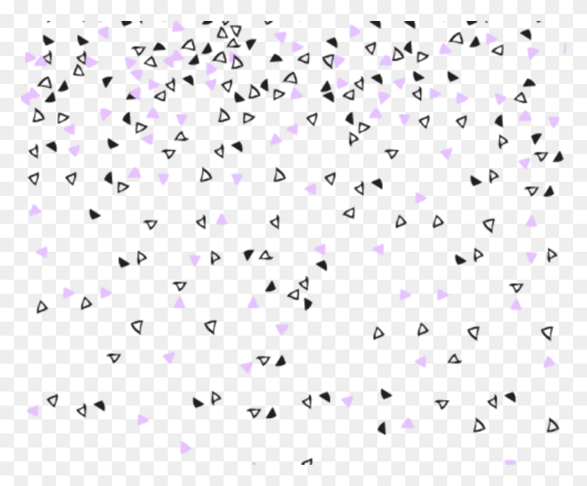 1024x834 Overlay Confetti Pink Lavender Falling Purple And Black Confetti, Paper HD PNG Download