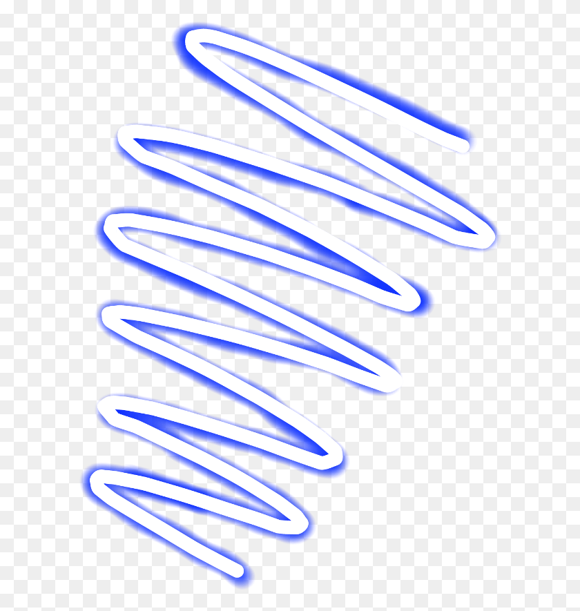 614x825 Overlay Squiggle Swirl Swirly Glow Neon Squiggle Overlay, Coil, Spiral, Light HD PNG Download