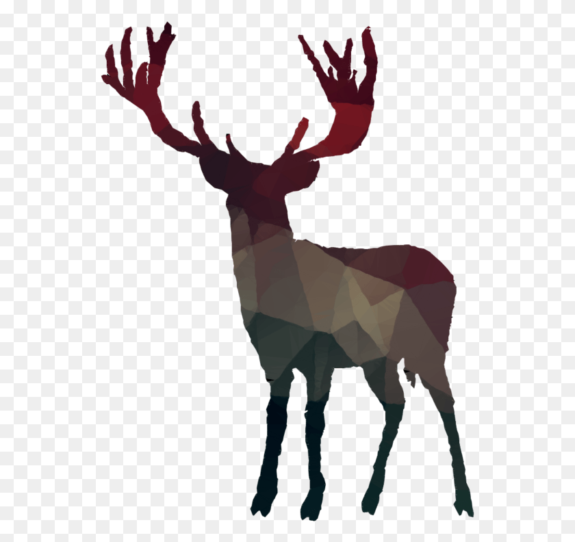 547x732 Overlays Transparent Tumblr Nature Clipart Deer Moose, Animal, Mammal, Person HD PNG Download