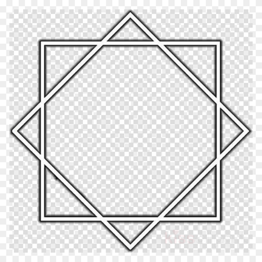 900x900 Overlays Tumblr Clipart Transparent Square Overlay, Pattern, Triangle, Grille HD PNG Download