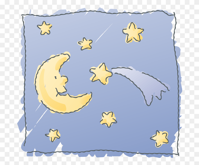 698x635 Overnight Care Nightsky Cartoon, Outdoors, Nature, Animal HD PNG Download